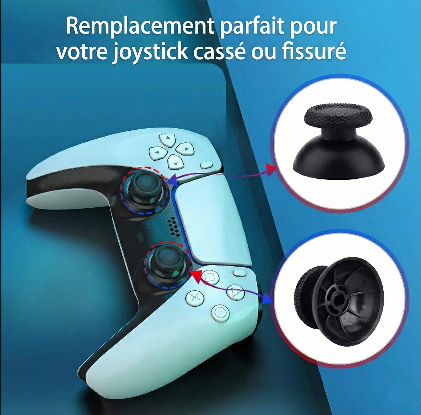 Kit de remplacement JoyStick Dual Sens PS5 | LevelUp Store