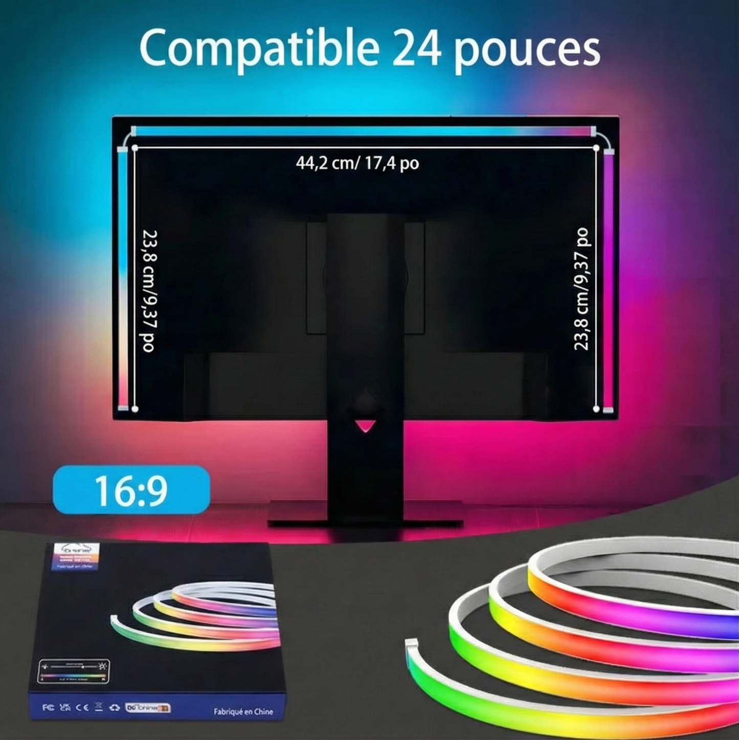 LED RGB synchronisé | LevelUp Store