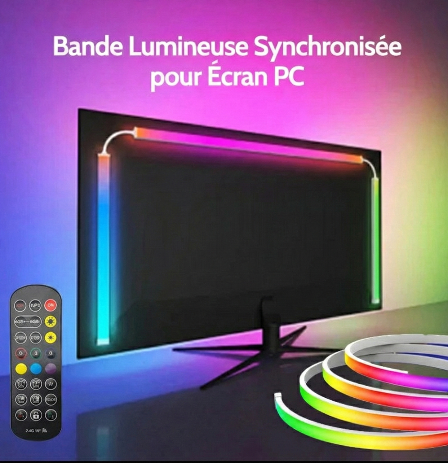 LED RGB synchronisé | LevelUp Store