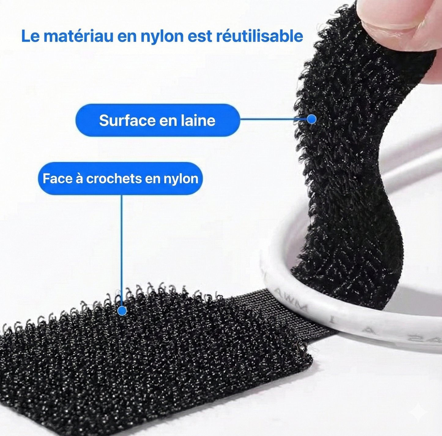 Organisateurs de câbles 5/10/20 pièces | LevelUp Store