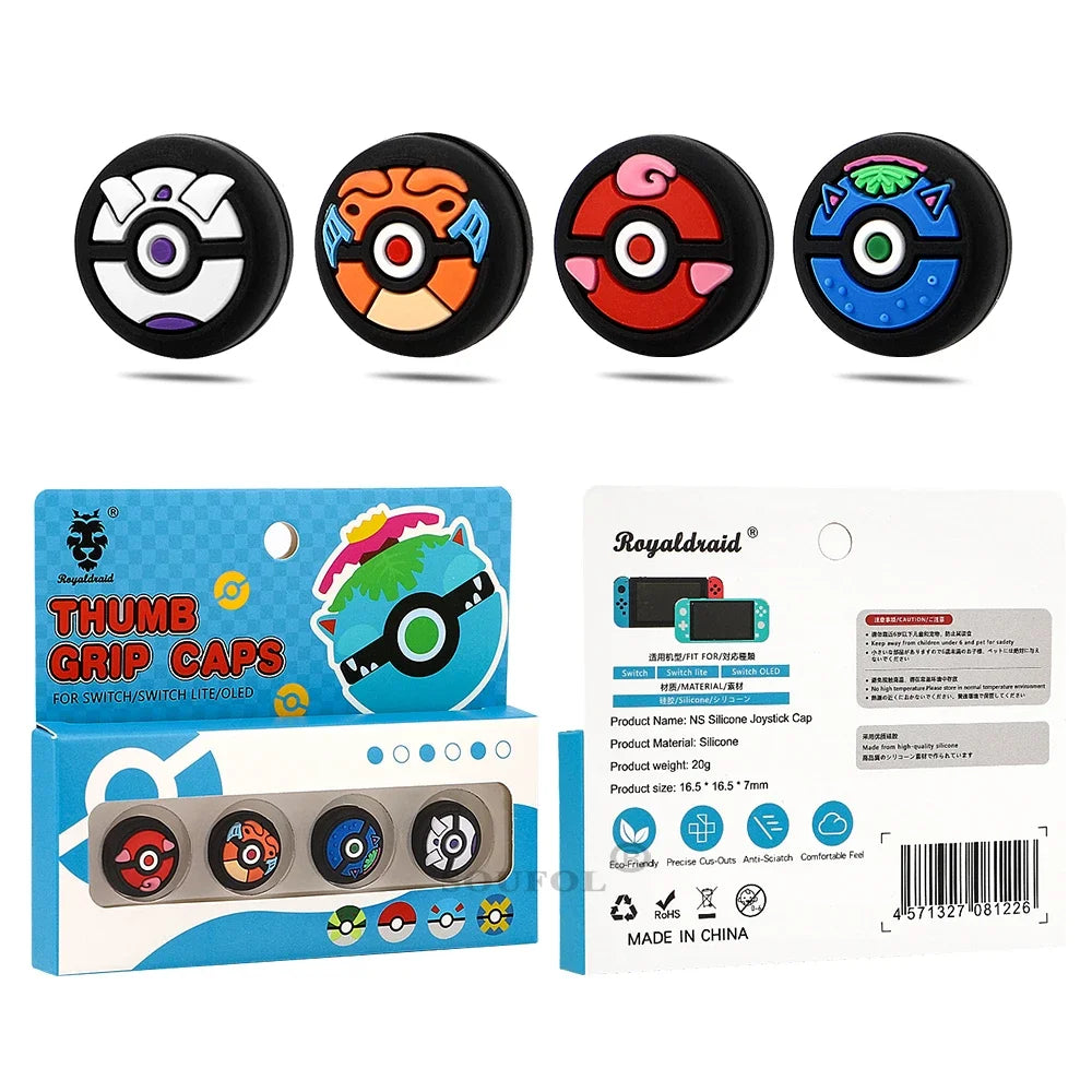 Capuchons manette Nintendo Switch, Switch OLED et Switch Lite | LevelUp Store