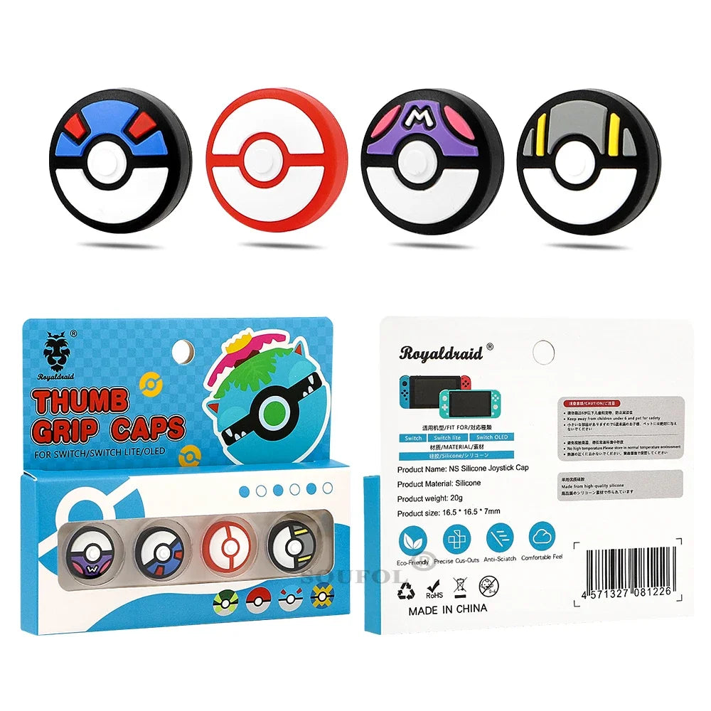 Capuchons manette Nintendo Switch, Switch OLED et Switch Lite | LevelUp Store