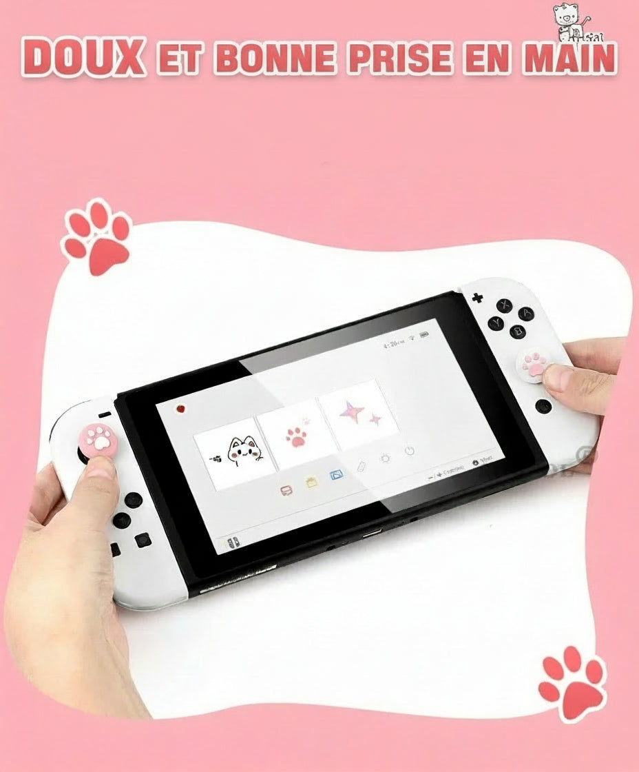 Capuchons manette Nintendo Switch, Switch OLED et Switch Lite | LevelUp Store