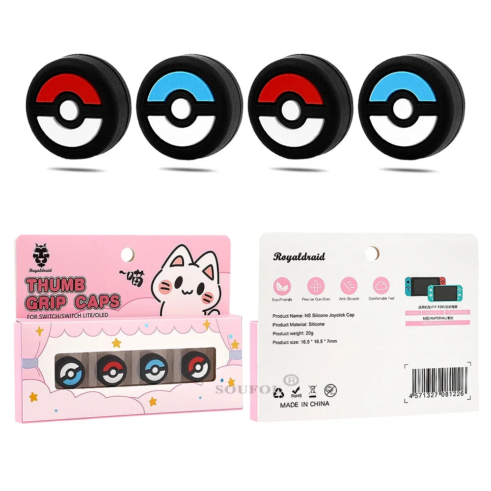 Capuchons manette Nintendo Switch, Switch OLED et Switch Lite | LevelUp Store